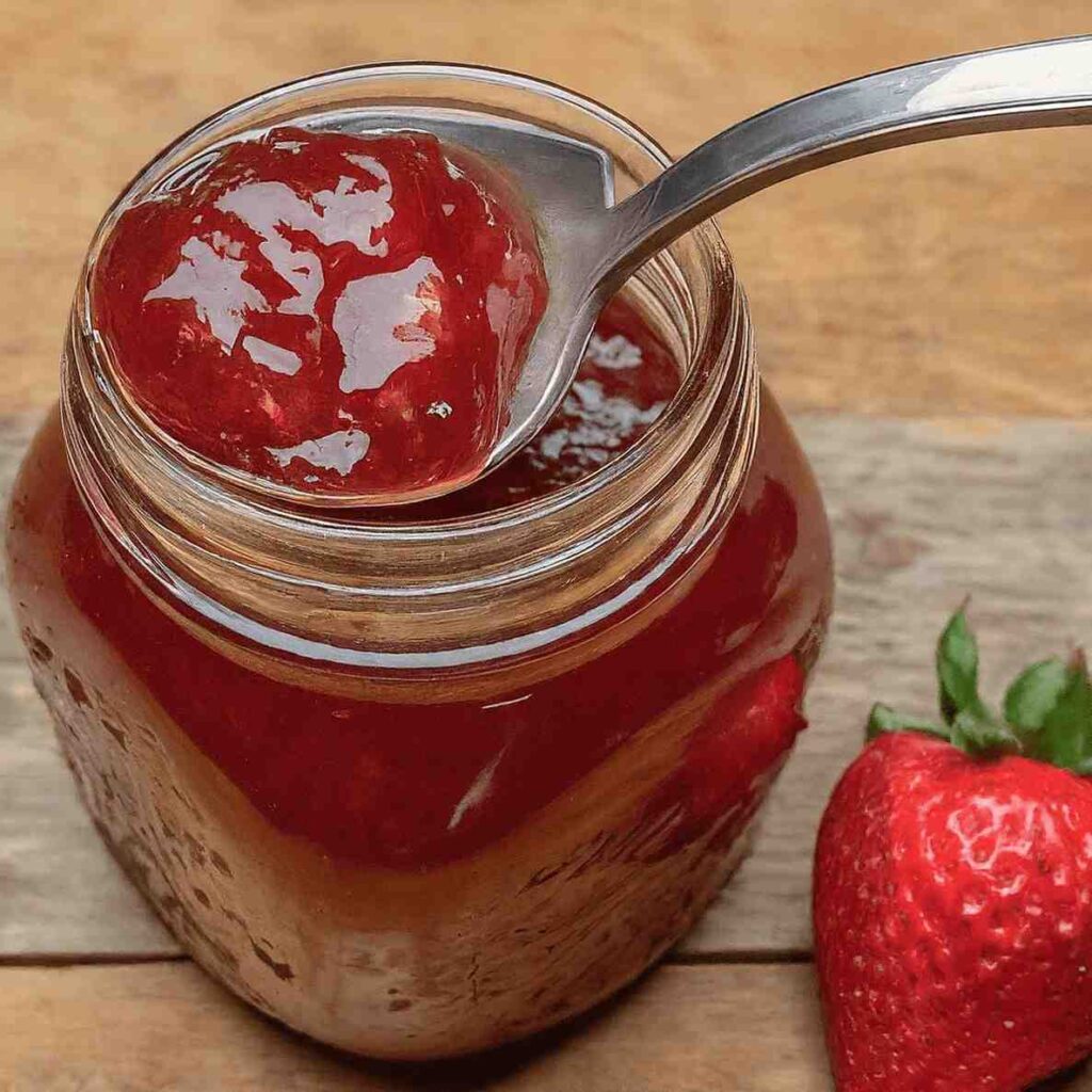 Sure jell strawberry jam 