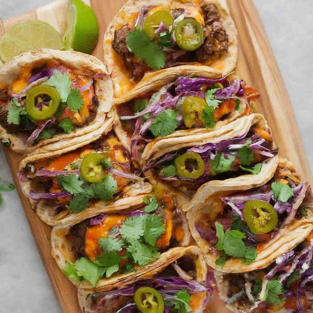 Easy Smash Burger Tacos
