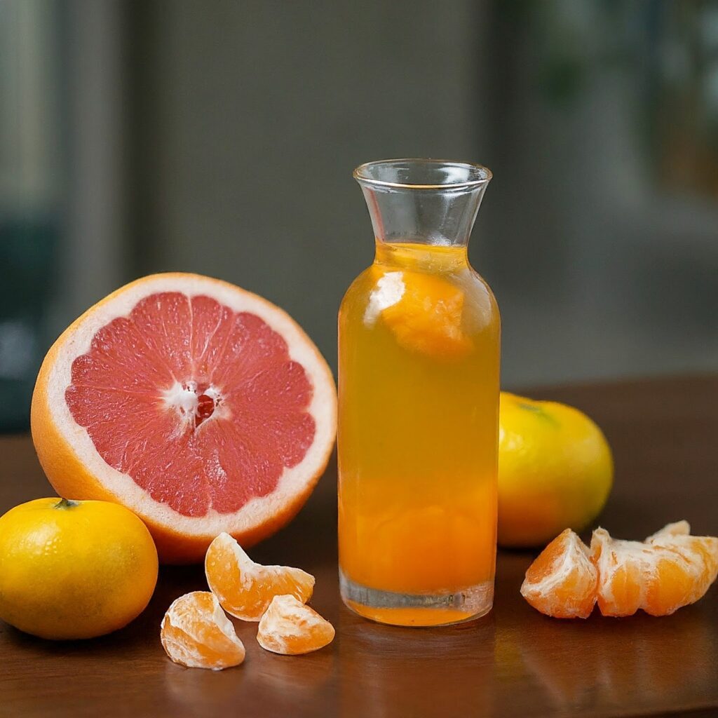 serving with grapefruit 