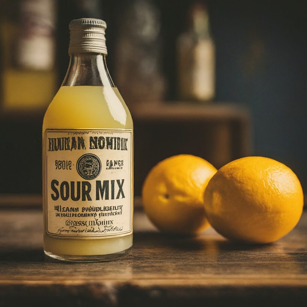 Sour mix to make orange tea alcoholic drink recipe