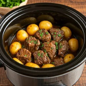 Crockpot Steak and Potatoes Recipe
